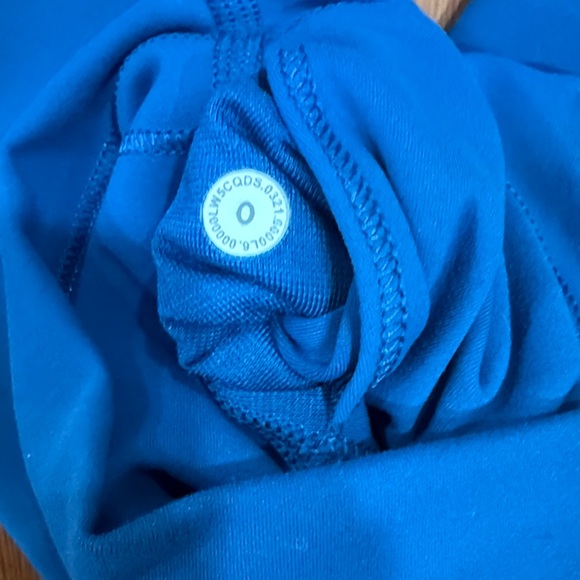 Lululemon 25” Wunder Train Blue Leggings - Picture 3 of 6